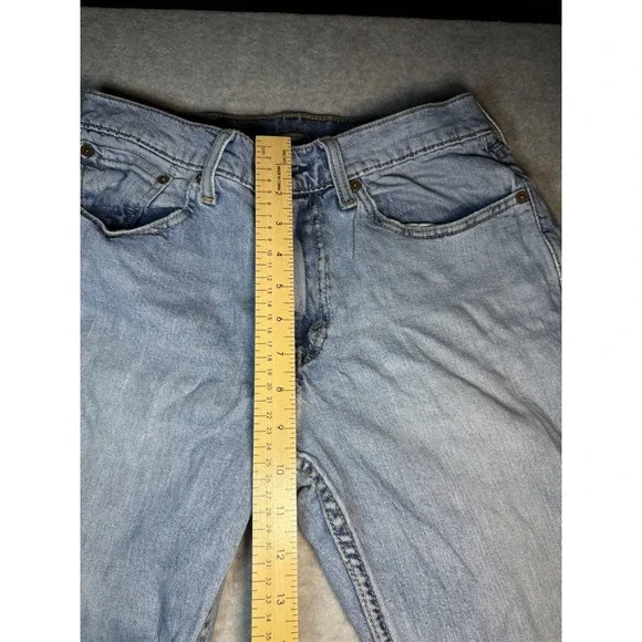 Vintage Levi's 514 S Denim Blue Jeans 32 x 32 - Picture 3 of 11
